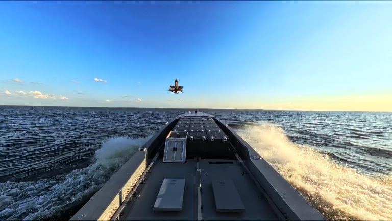 Uforce Unveils MV11 Maritime Drone: A Game-Changing Unmanned Vessel Capable of Launching Other Drones