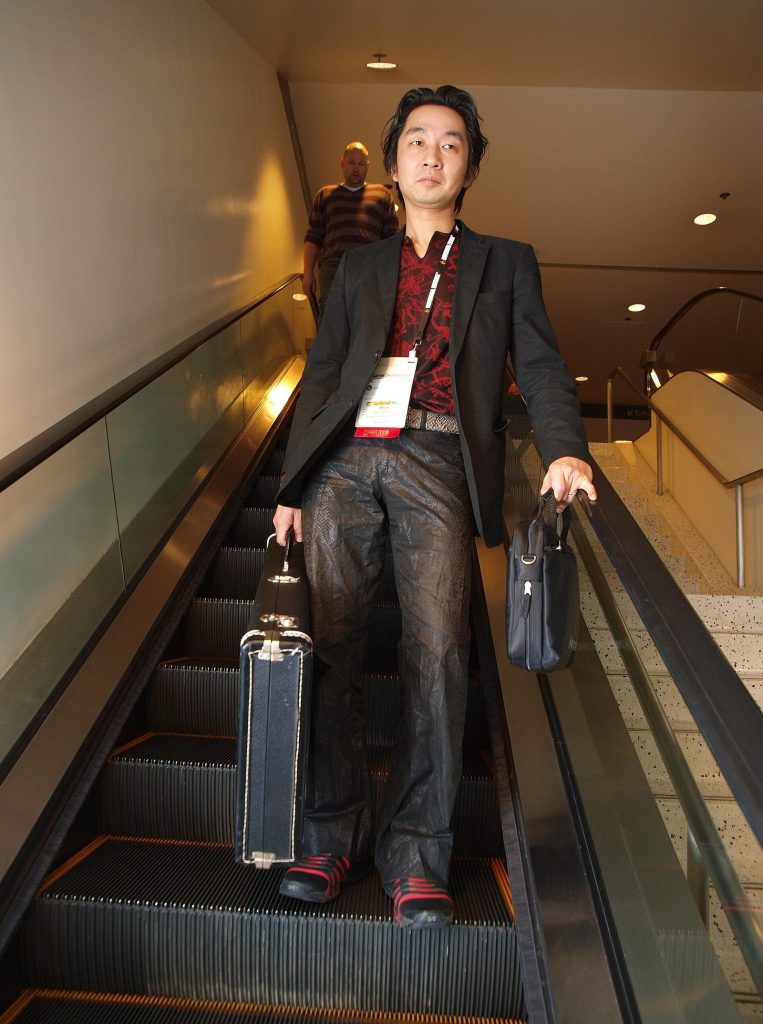 Silent Hill composer Akira Yamaoka at the Game Developers Conference in 2010
