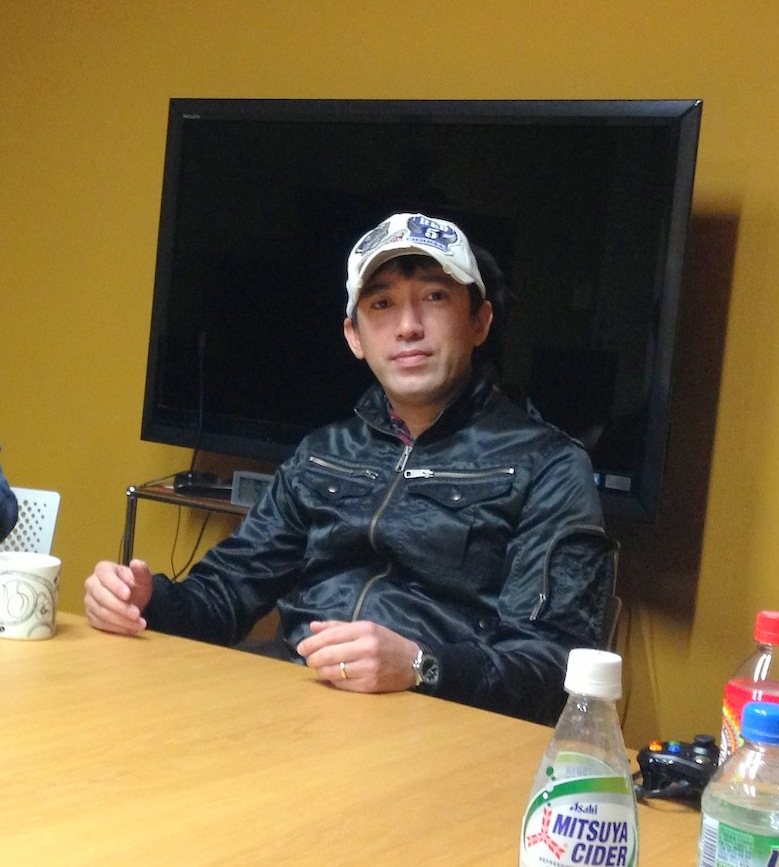 Portrait of Japanese game designer Shinji Mikami, director of the original Resident Evil, in 2013
